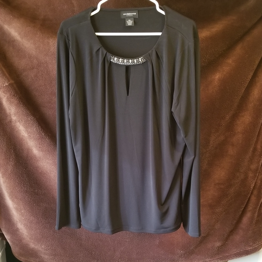 Black Liz Claiborne Blouse